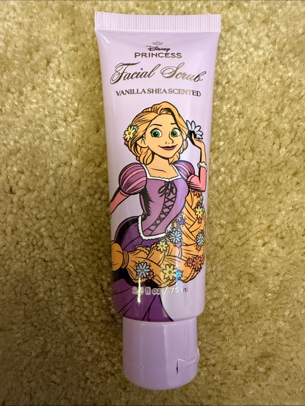 Disney Princess Lavender & Purple Facial Scrub Tube (Rapunzel)
